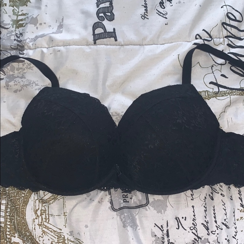 Torrid black bra worn one time